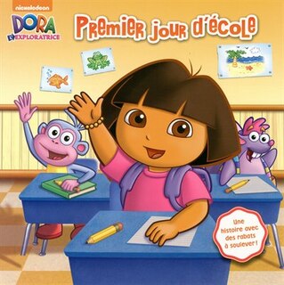 Couverture_Dora L'exploratrice Premier Jour D'école