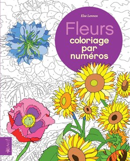 Fleurs -coloriage par numéro