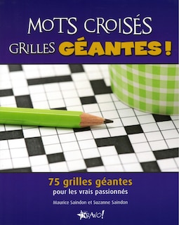 Mots croisés grilles géantes