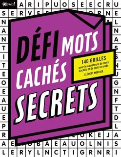 Front cover_Défi Mots cachés secrets