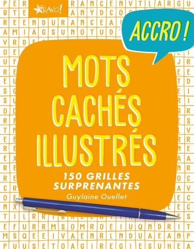 Front cover_Mots cachés illustrés : 150 grilles surprenantes