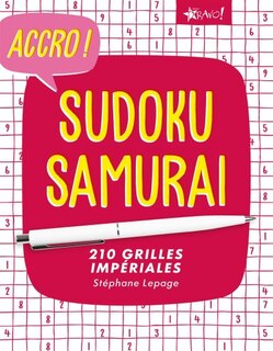 Front cover_Sudoku Samourai : 210 grilles impériales