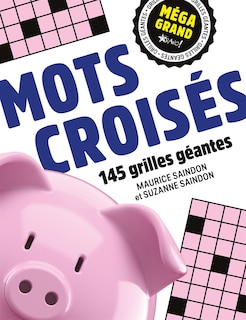 Front cover_Méga grand - mots croisés