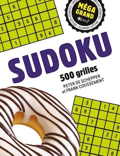 Front cover_Méga grand - Sudoku : 500 grilles