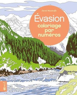 Couverture_Coloriage par numéros - Évasion