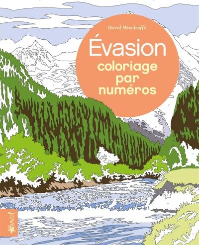 Couverture_Coloriage par numéros - Évasion