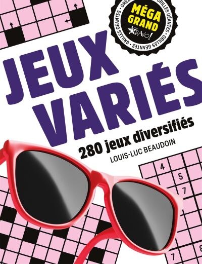 Front cover_Méga grand - Jeux variés