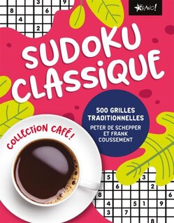 Couverture_Collection Café - Sudoku classique