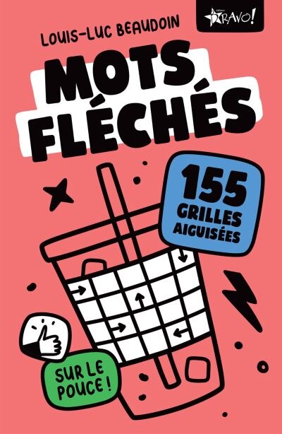 Front cover_Mots fléchés sur le pouce