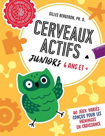 Front cover_CERVEAUX ACTIFS JUNIORS 6 ANS ET +
