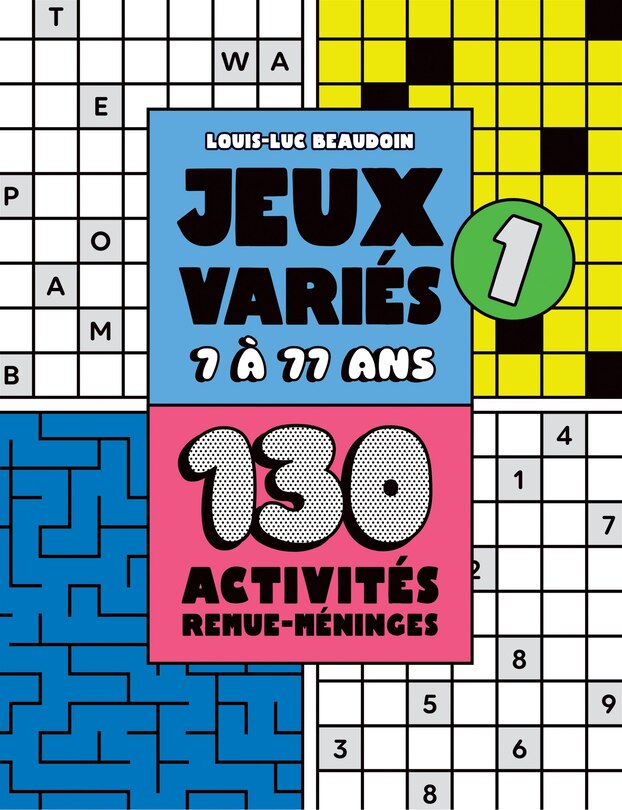 Jeux variés 7 à 17 ans No. 1