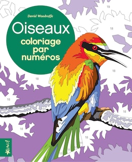 Couverture_Coloriage par numéros - Oiseaux
