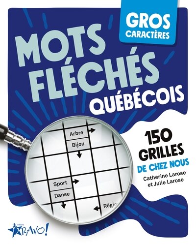 Front cover_Gros caractères – Mots fléchés québécois