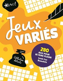 Couverture_Collection détente - Jeux variés : 280 jeux pour se faire plaisir
