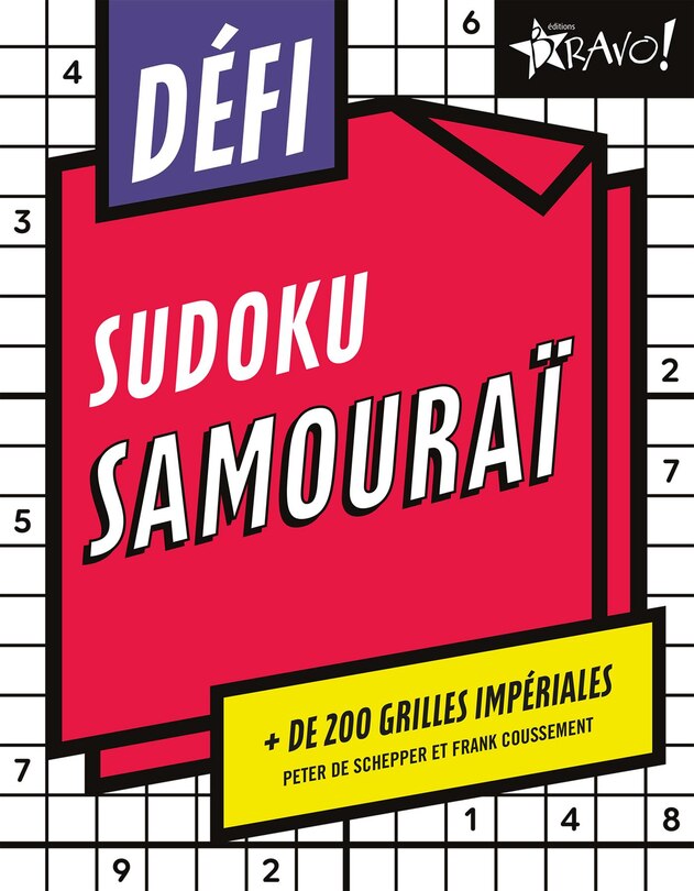 Couverture_Défi - Sudoku samouraï