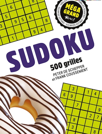 Méga grand - Sudoku: 500 grilles