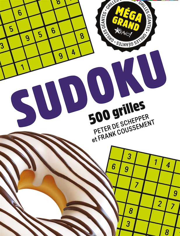 Front cover_Méga grand - Sudoku