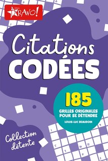 Front cover_Citations codées Collection Détente