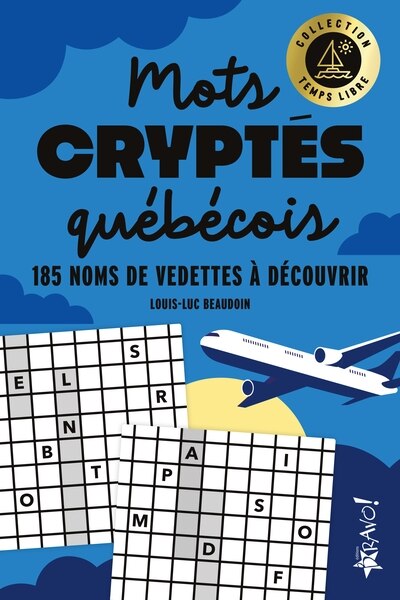 Couverture_Temps libre - Mots crypt&eacute;s qu&eacute;b&eacute;cois