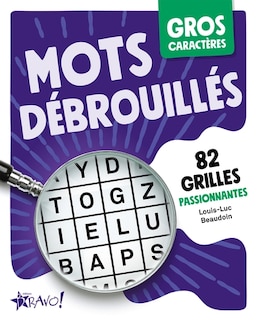Front cover_Mots débrouillés Gros caractères 85 grilles passionnantes
