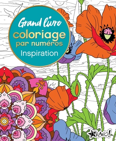 Front cover_Grand livre de coloriage par num&eacute;ros - Inspiration
