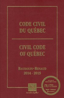 Code civil du Québec 2014-2015