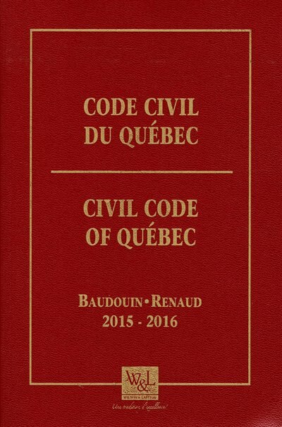 Couverture_Code civil du Québec 2015-2016