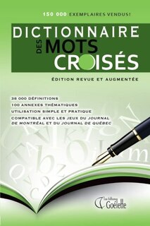 Front cover_Dictionnaire des mots croisés