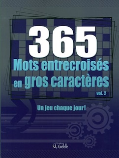 Couverture_365 mots débrouillés en gros caractères, vol. 2 : un jeu chaque jour!