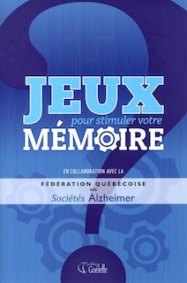 Front cover_Jeux pour stimuler votre mémoire