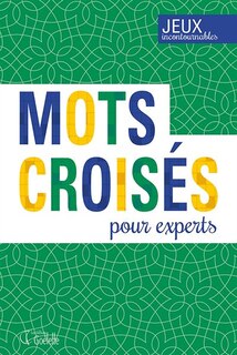 Front cover_MOTS CROISÉS POUR EXPERTS