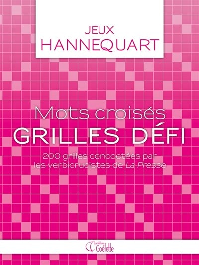 Front cover_Mots croisés grilles défi