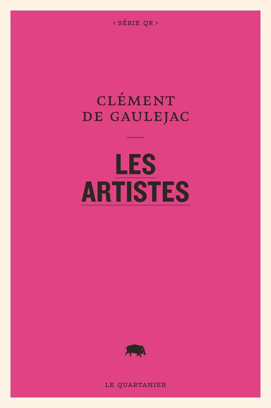 Front cover_Les artistes