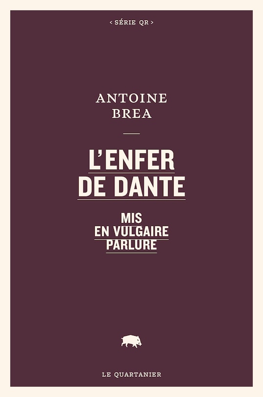 Front cover_L' Enfer de Dante mis en vulgaire parlure