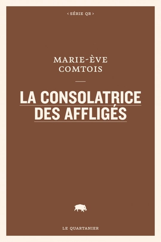Front cover_La consolatrice des affligés