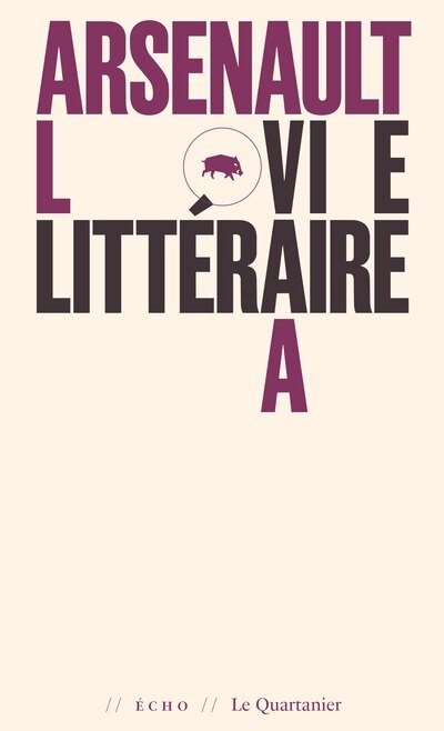 Couverture_La vie littéraire