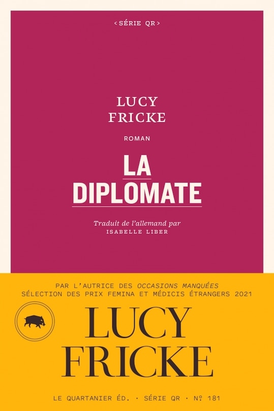 Front cover_La diplomate