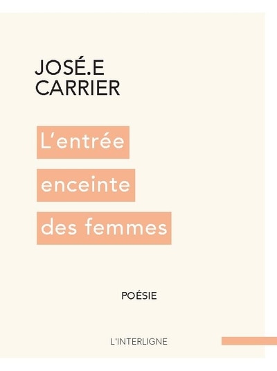 Front cover_L' entrée enceinte des femmes