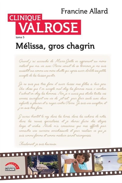 Couverture_M&eacute;lissa, gros chagrin