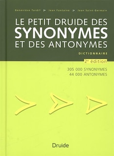 Front cover_Le petit Druide des synonymes et des antonymes