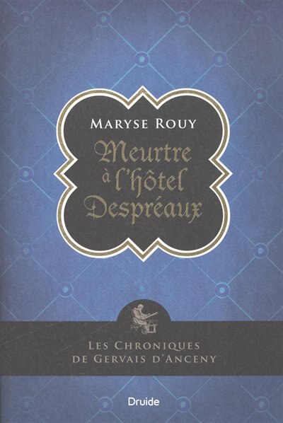 Couverture_Meurtre à l'hôtel Despréaux