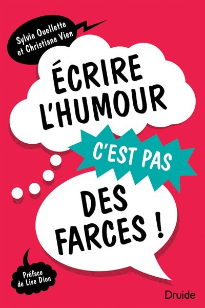 Front cover_Écrire l'humour, c'est pas des farces!