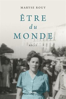 Front cover_Être du monde
