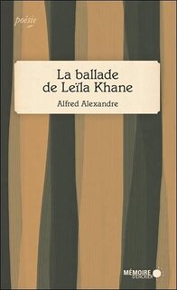Front cover_LA BALLADE DE LEÏLA KHANE