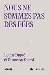 Front cover_Nous ne sommes pas des fées