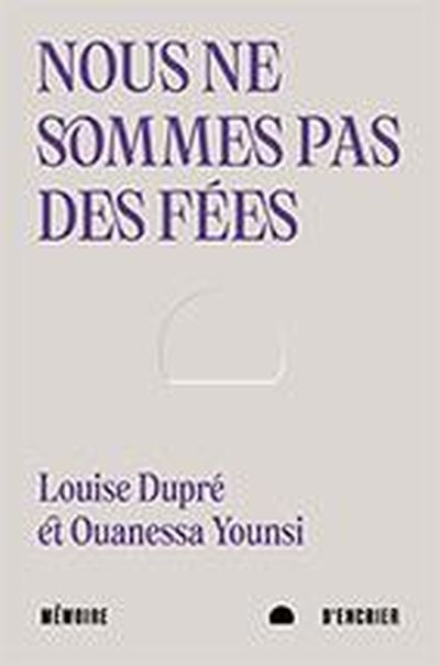 Front cover_Nous ne sommes pas des fées