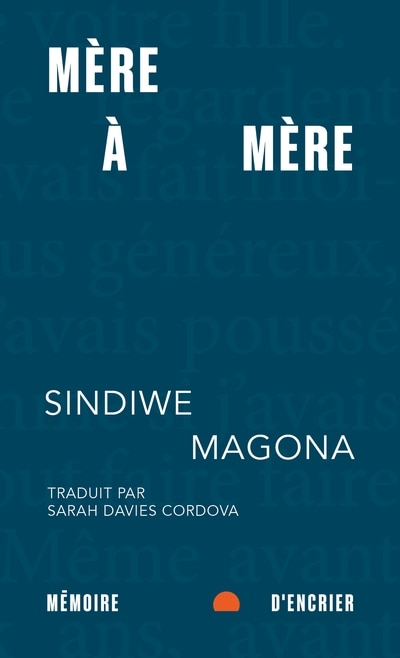 Front cover_Mère à Mère