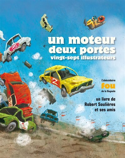 Front cover_Un moteur, deux portes, vingt-sept illustrateurs