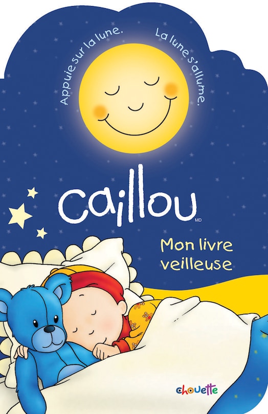 Couverture_Caillou mon livre veilleuse