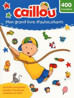 Couverture_Caillou : mon grand livre d'autocollants